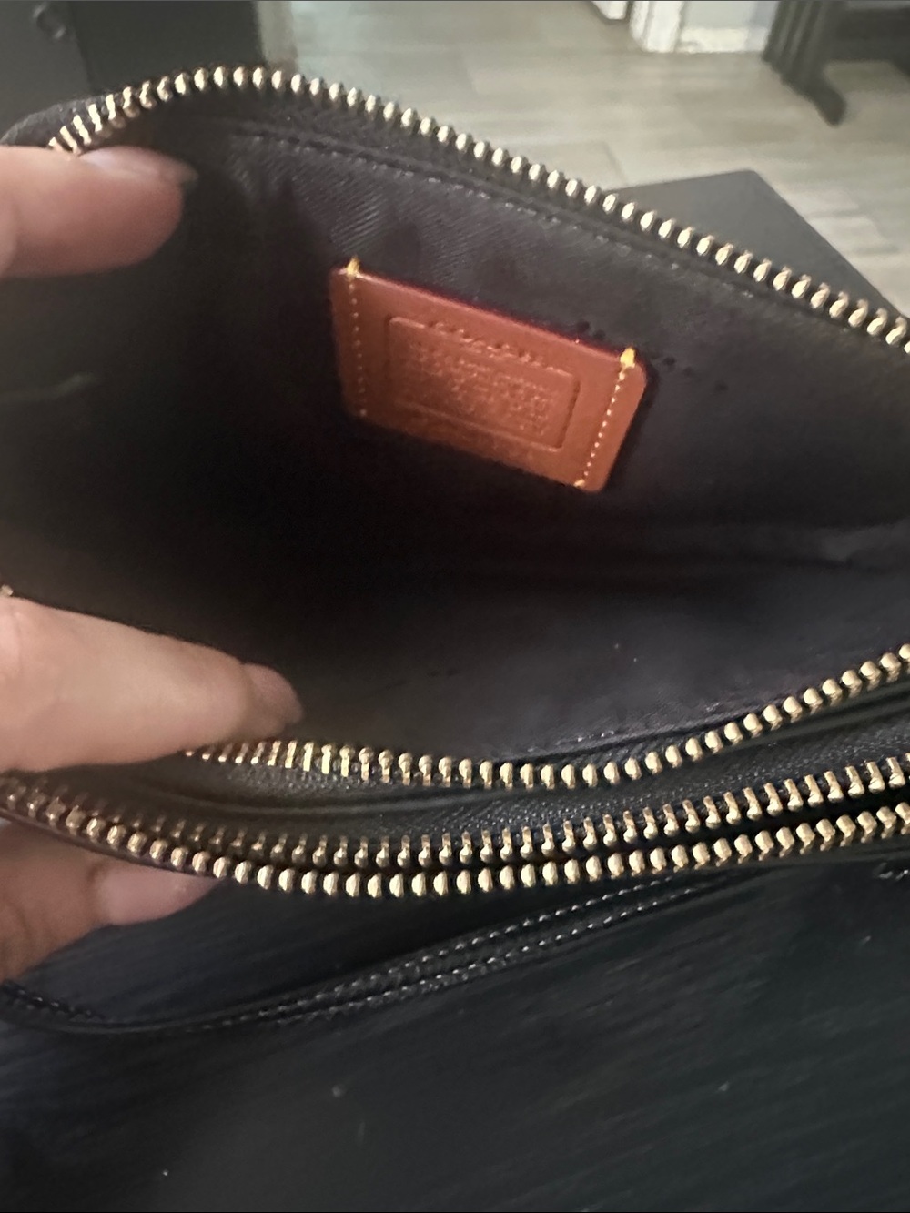 Coach Kira Polished Pebble Leather Small Crossbody - Picture 6 of 6